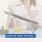 A2Z Scilab Utility Tweezers Straight Serrated Jaws 6 Inch L, Stainless Steel A2Z-ZR975 - alternate 2